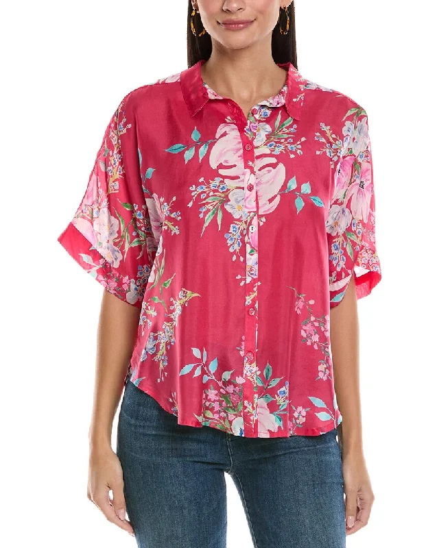 Exclusive Online Sale Johnny Was Lynn Silk Shirt