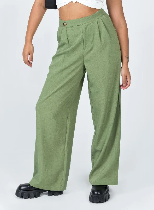 Clothing Brands Lovilla Pants Green