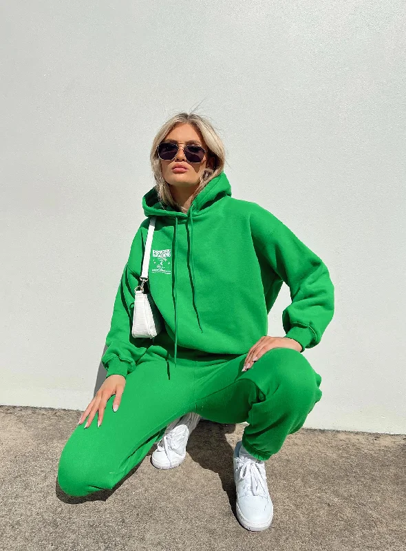 Weekend Sale Pheonix Track Pants Apple Green