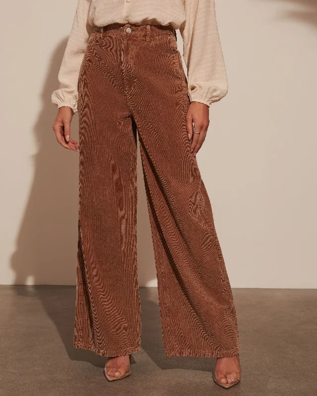 Luxe Women's Fashion Sophia Wide Leg Pants