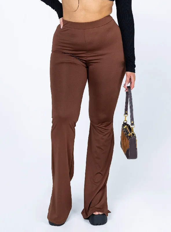 Casual Chic Tala Pants Brown