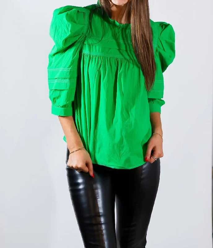 Attire Sale Honestly Top In Green