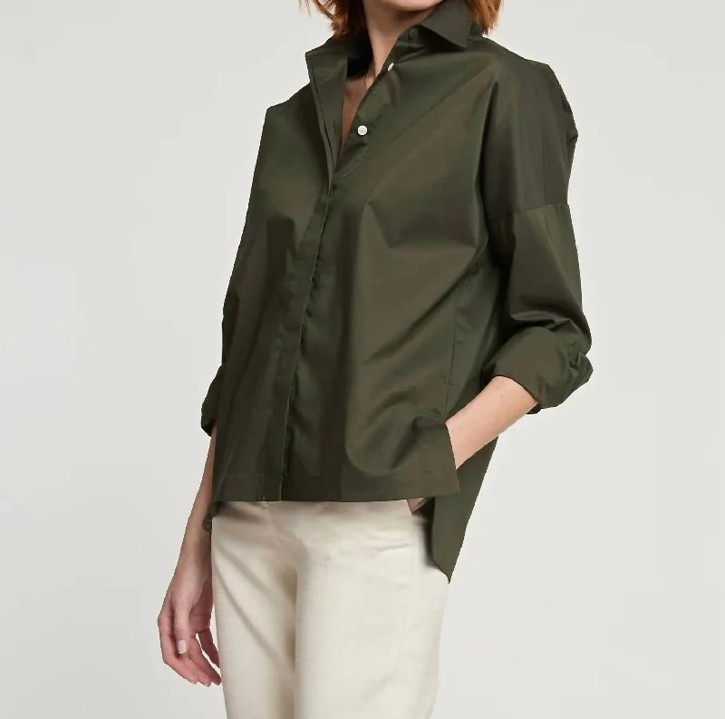 Comfortable Clothes Sonia Top In Oregano