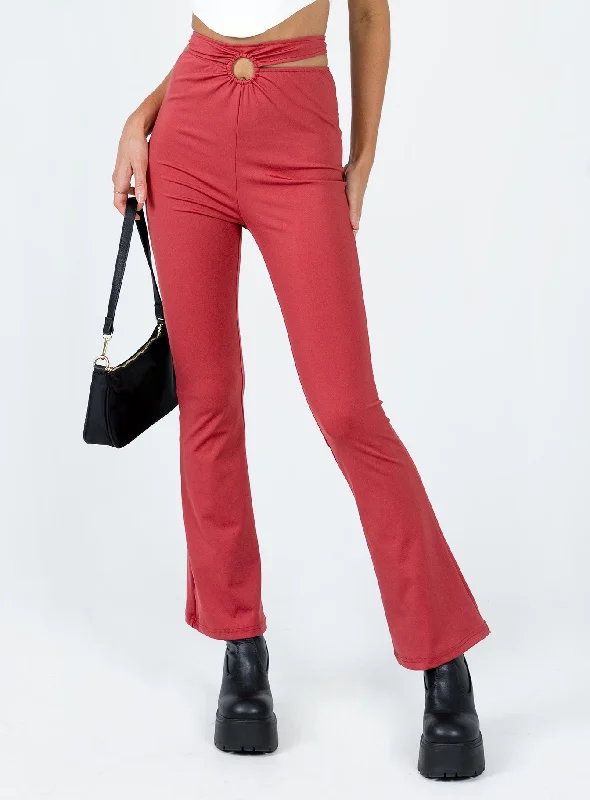 Stupidly Low Prices Kyra Pants Red