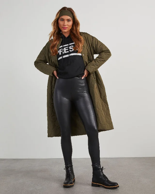 Festival Fashion Katya Faux Leather Leggings