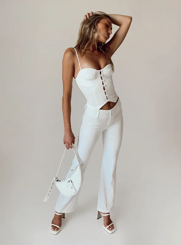 Workwear Fashion for Women Archette Pant White