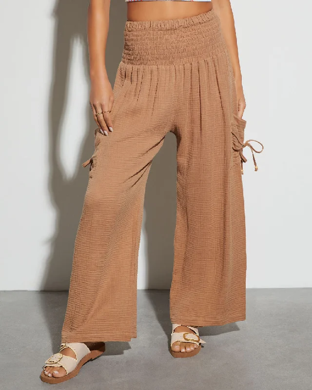 Trendy Street Style Attire Clarice High Rise Wide Leg Pants