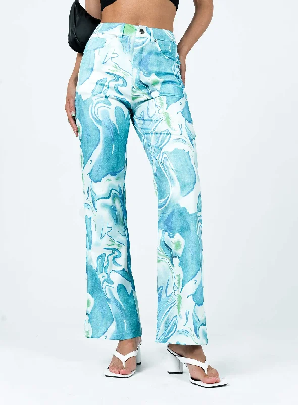 Flash Sale Starts Helda Pants Blue