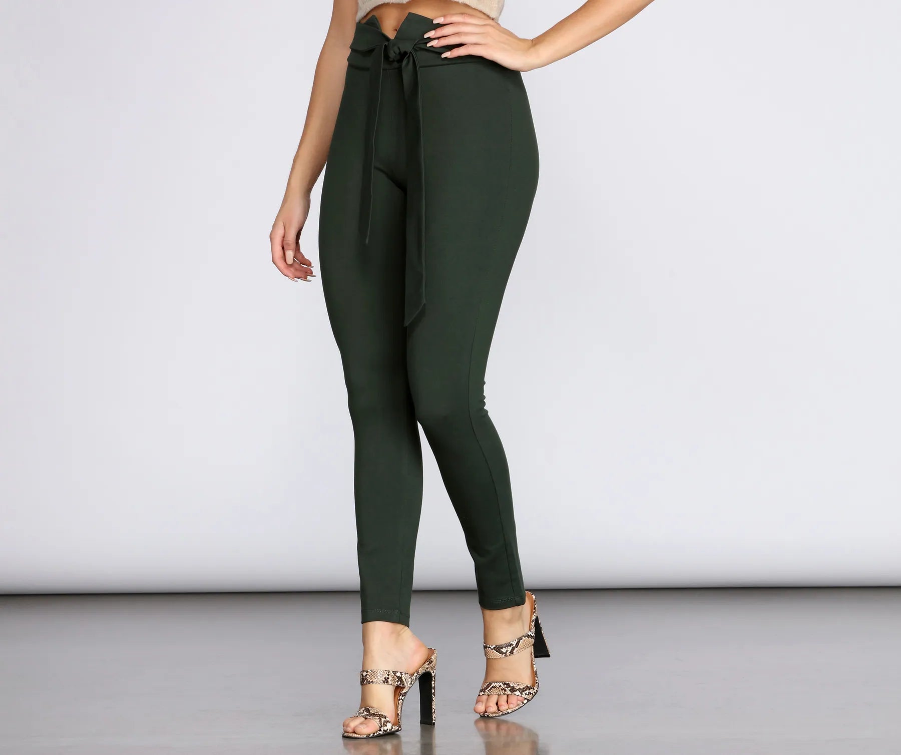 Best Sellers Keep It Classy Tie Waist Pants