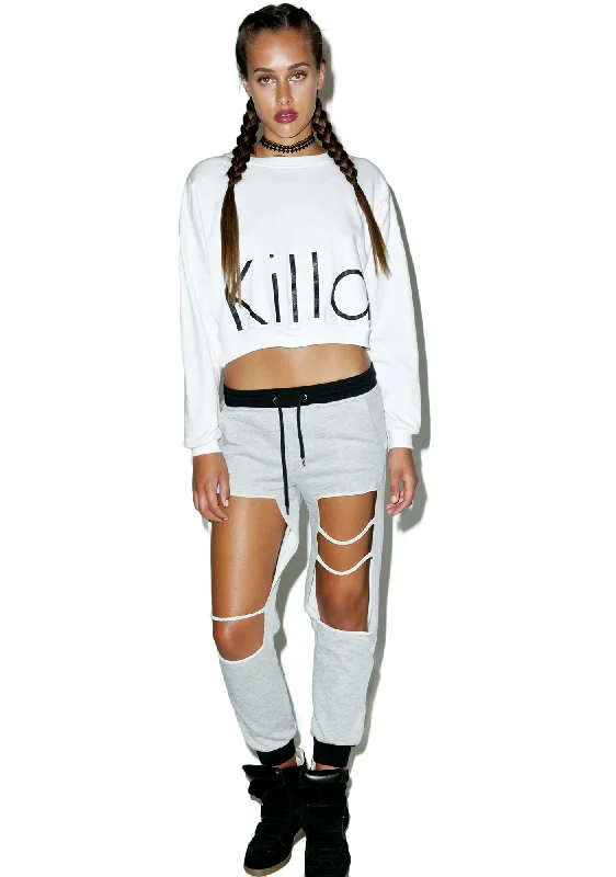 Style Revolution Killa Cropped Crewneck