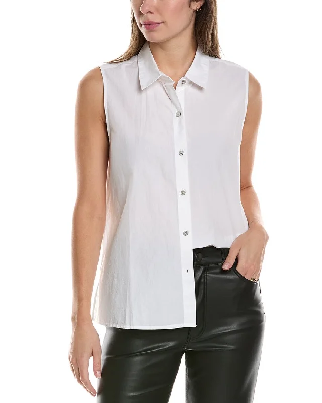 Affordable Women's Clothing Sale Online EILEEN FISHER Classic Collar Shirt