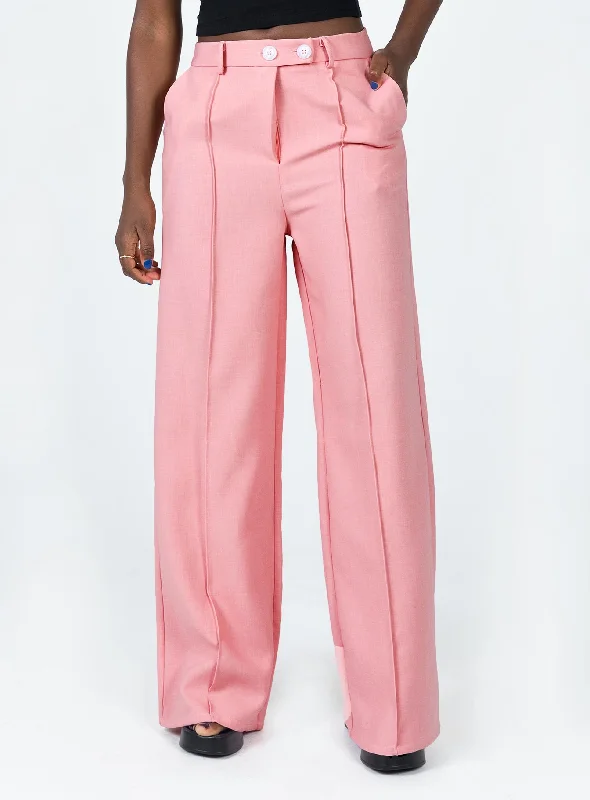 High End Women's Wear Last Call Pants Pink