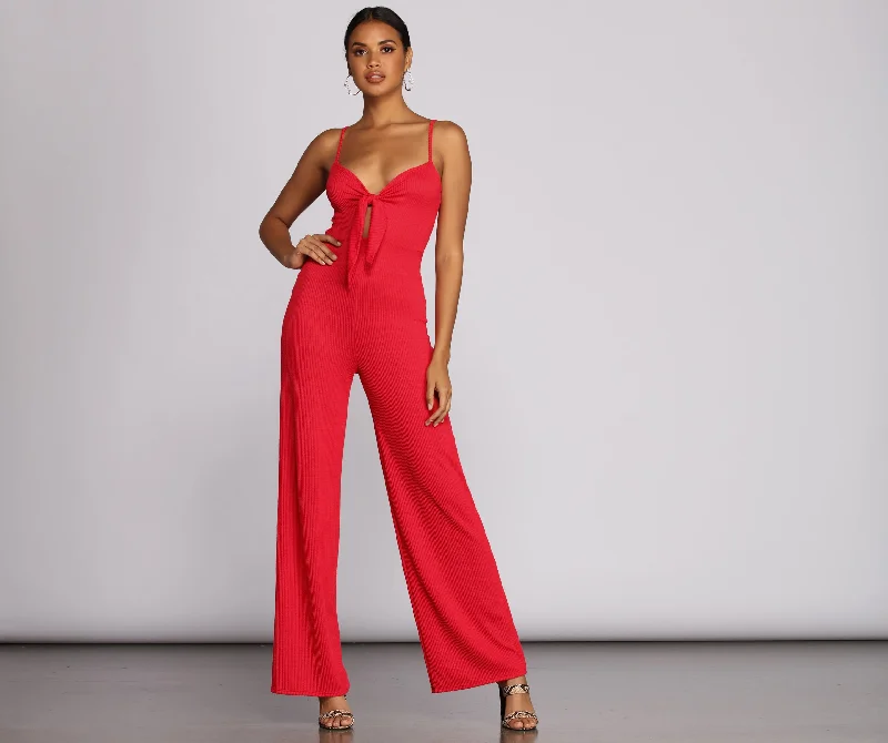 Cool Prices Keeping Knit Stylish Jumpsuit