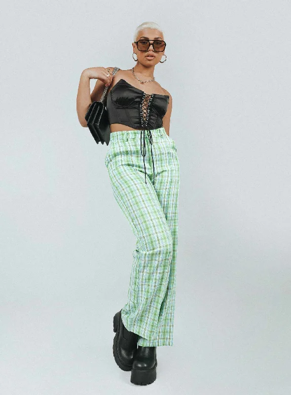 Casual Fashion Wiluna Pants Green