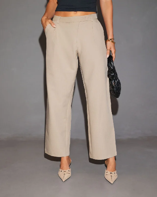 Fashion For Every Occasion Marisol Criss Cross Straight Leg Trouser