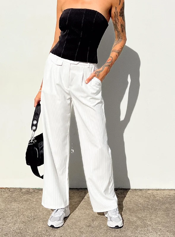 Sophisticated Style Karcher Pants White