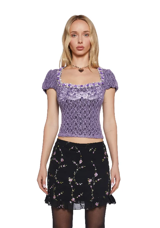 Top 10 Women's Online Clothing Stores Hideaway Spell Lace Top