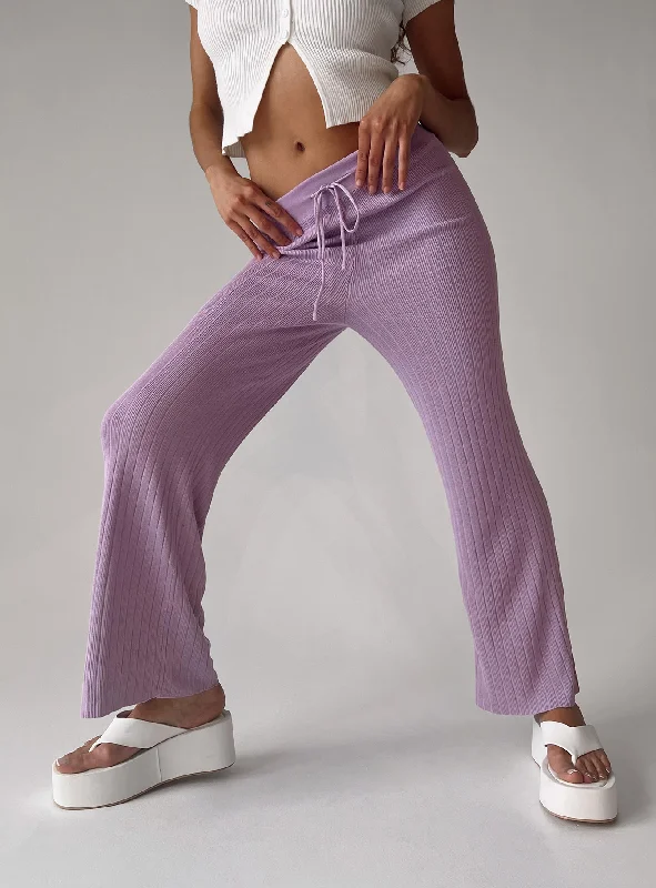 Exclusive Discount Majid Pants Purple