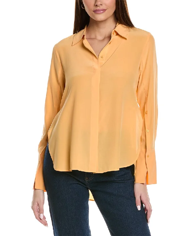 Stylish Women's Apparel Reiss Kia Matte Silk Shirt