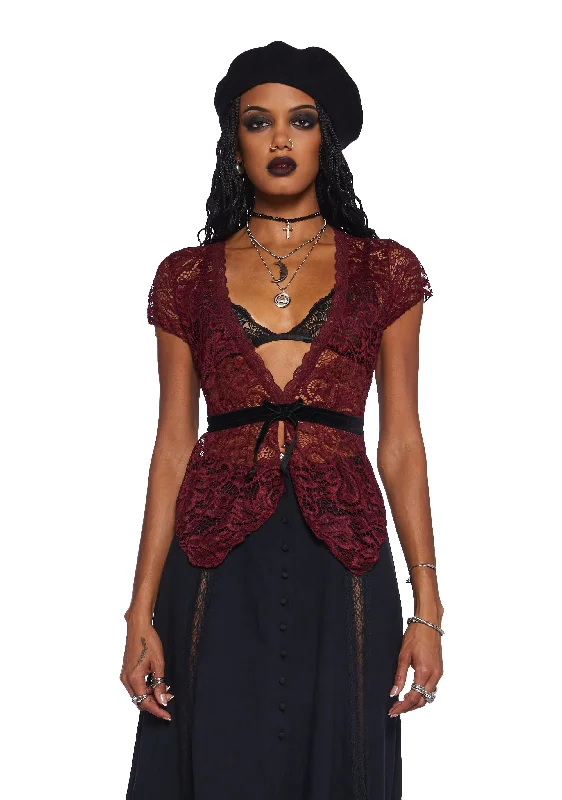 Unleash Your Trend Driven Style Make Them See Lace Top