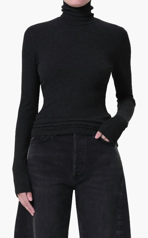 Trendy Styles Pascale Turtleneck Top In Katniss