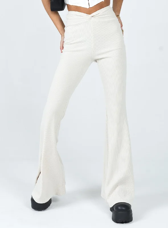 Sophisticated Women's Fashion Carolina Pants Cream