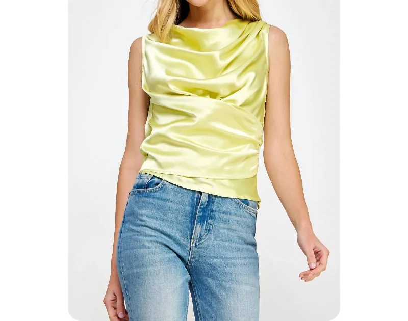 Stylish Women's Clothes for Work and Play Thinking About It Top In Butter