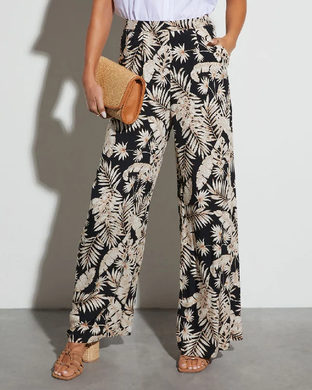 Big Sale Event Bethany Wide Leg Printed Pants