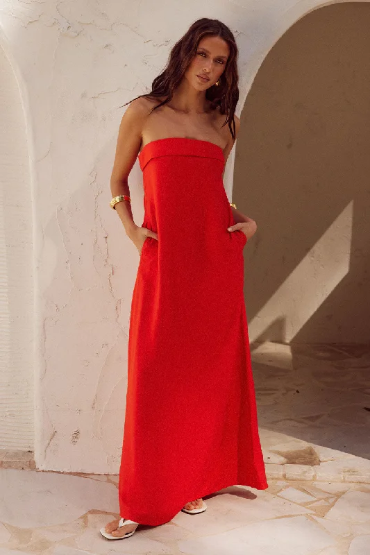 Relaxed Fashion SAPHIRA MAXI DRESS - JAFFA