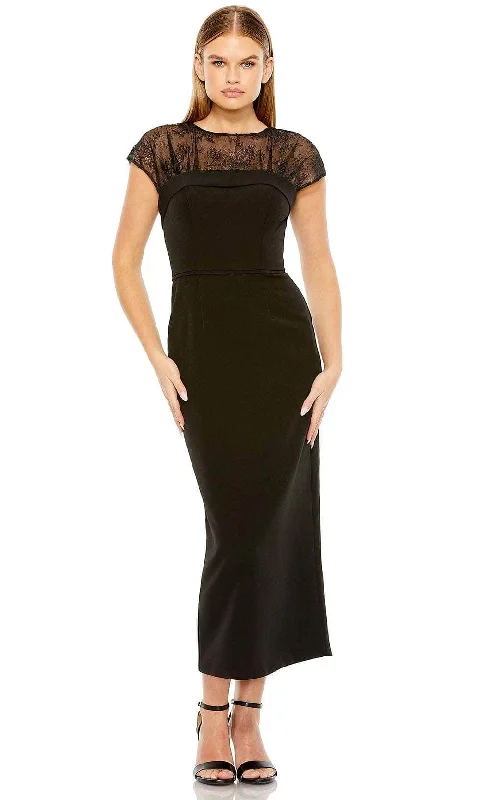 Best Sellers Ieena Duggal 49799 - Lace Illusion Jewel Formal Dress