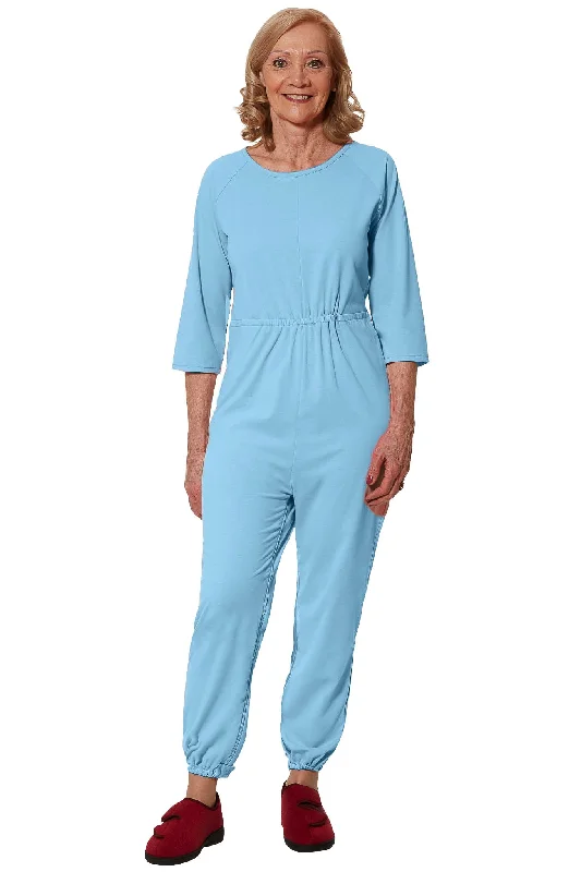 Everyday Fashion Anti-Strip Jumpsuit - Carrie | Blue