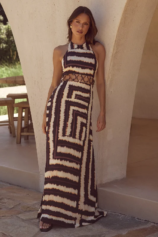 Get The Latest Trends NORIA MAXI DRESS - NORIA PRINT