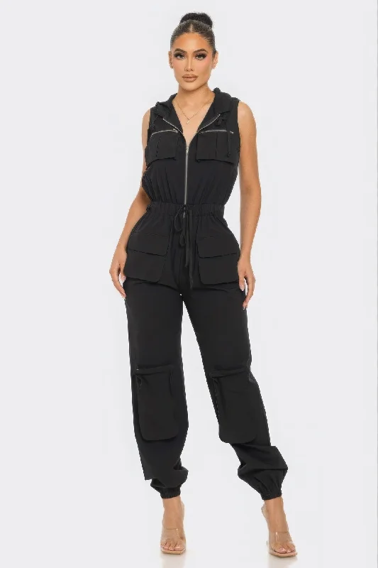 Casual Yet Stylish Separates Cargo Jumpsuit