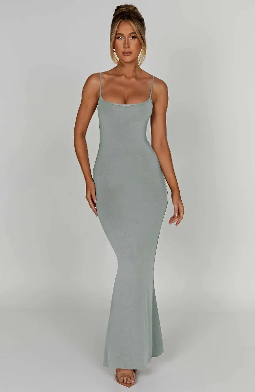 Trendy Styles Saskia Maxi Dress - Steel