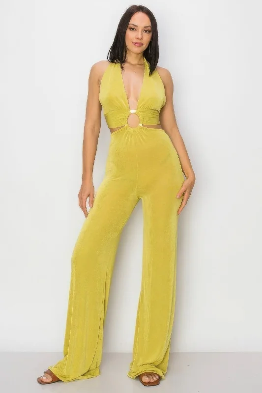 Limited Edition Olid Slinky Wide Legs Jumpsuit