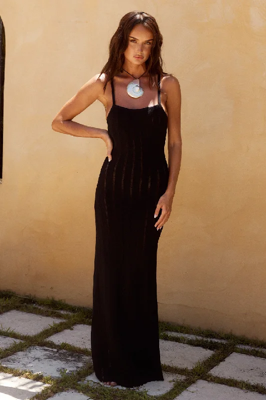 Fashion For Every Occasion ALBIE MAXI DRESS - BLACK