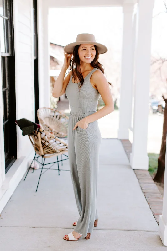 Special Offer Dansby Ribbed Jumpsuit