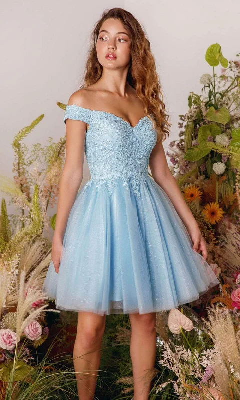 Stay Ahead In Style Eureka Fashion 9833 - Sweetheart Embellished A-Line Cocktail Dress