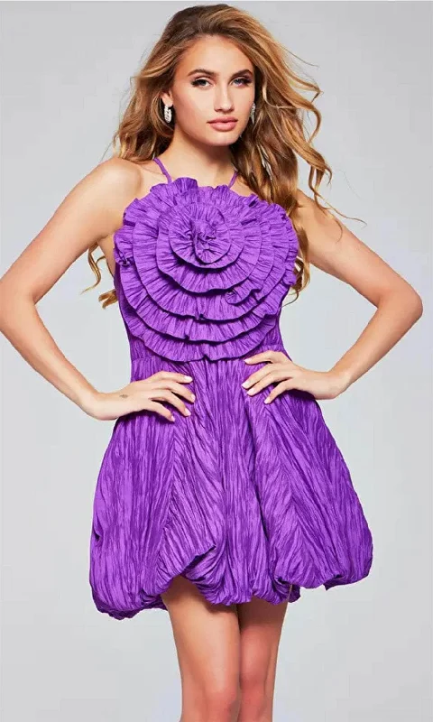 Sale Clothes Online Jovani 39741 - Ruffled Bubble Dress