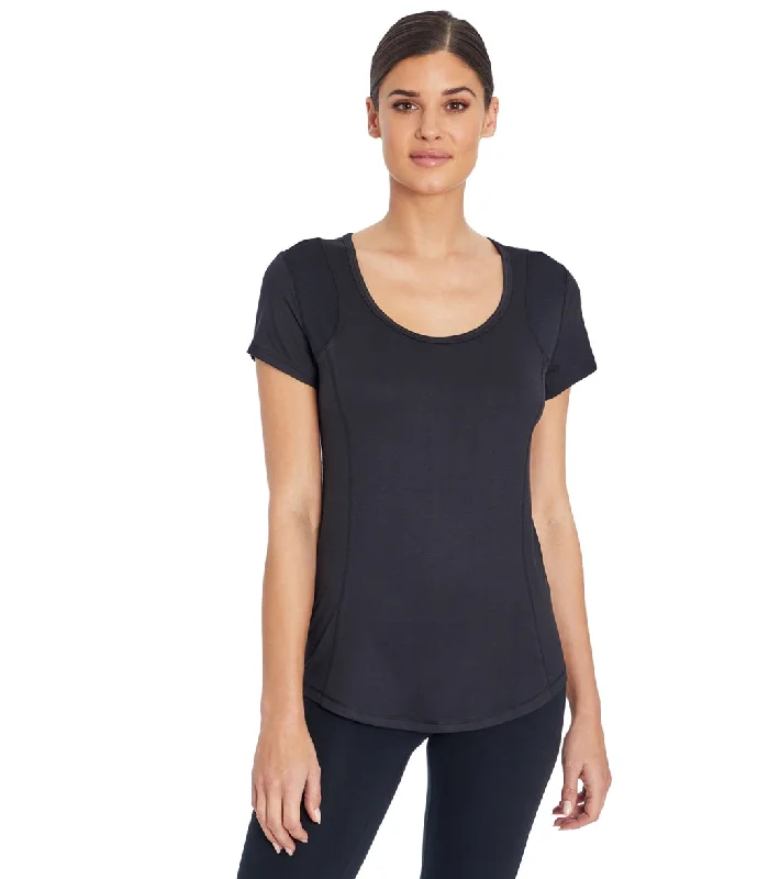 Athleisure Wear Marika Bowery Short Sleeve Yoga Tee