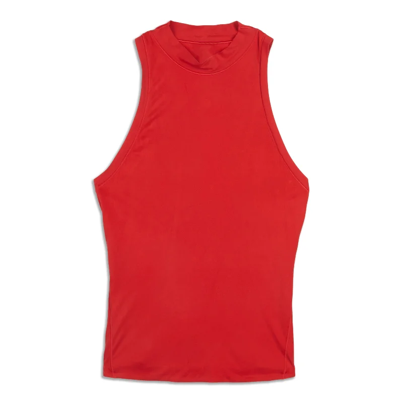 Trendy Women's Fashion Nulu Mockneck Tank Top Sale