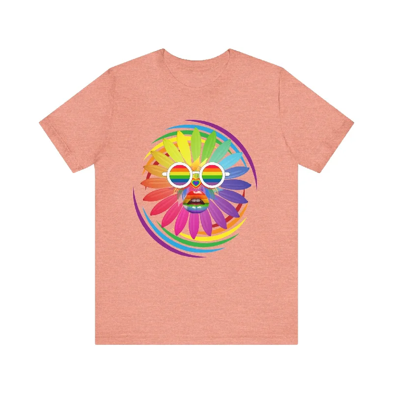 Limited Styles Rainbow Flower T-Shirt