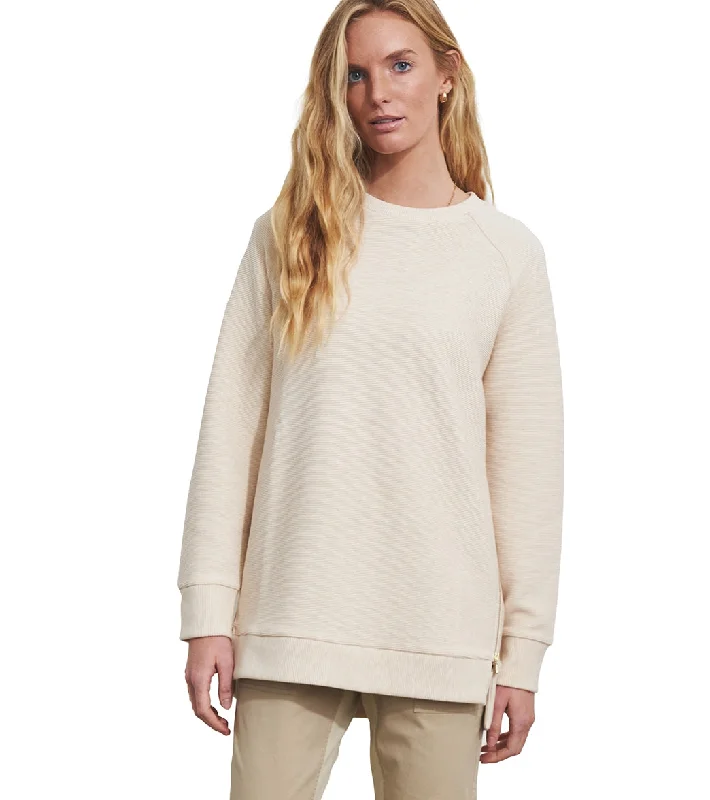 Clearance Sale Varley Manning Sweatshirt Oatmeal Marl