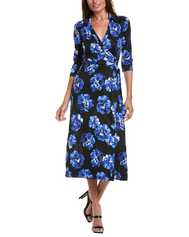 Stylish Savings Diane von Furstenberg Abigail Silk Wrap Dress