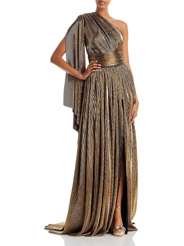 Flash Sale Clothing Florence Womens Metallic Evening Dress