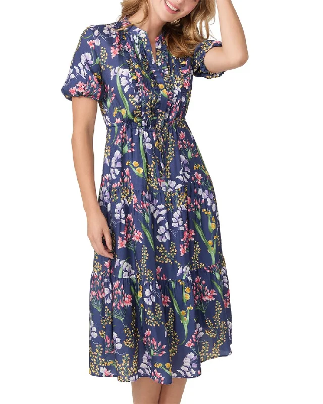 Everyday Wear J.McLaughlin Dharper Silk-Blend Dress