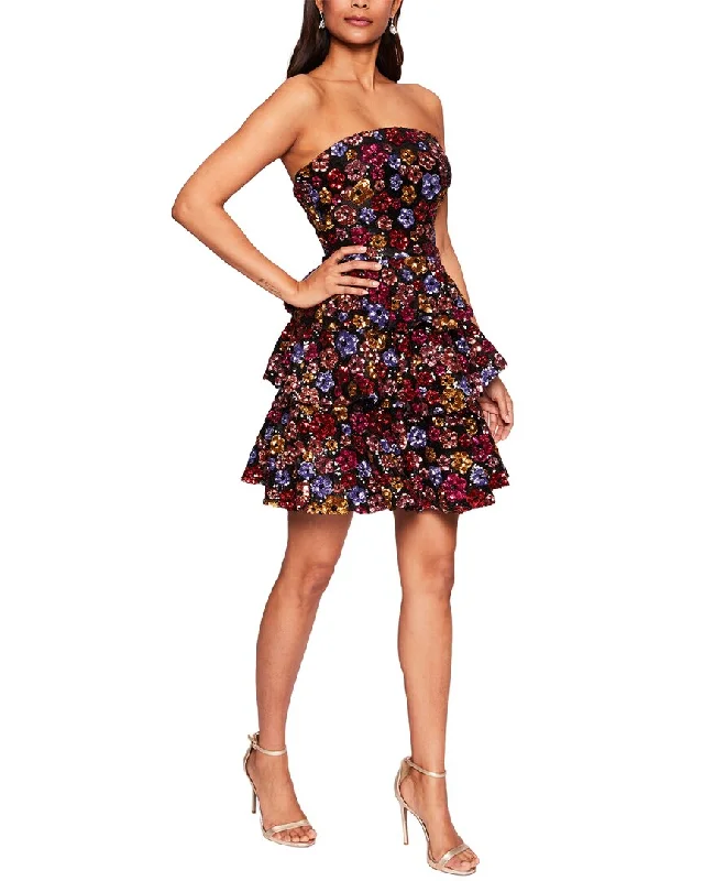 Trendy Styles Marchesa Notte Strapless Mini Dress