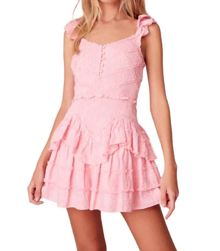 Comfort First Women's Wear Marsinia Dress In Bubblegum Pink