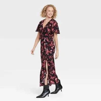 Chic Outfits New - Women's Ruffle Flounce Short Sleeve Maxi Dress - A New Day