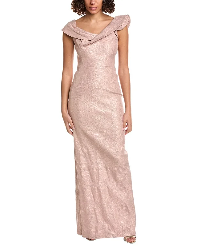 Women Online Clothing Boutiques Teri Jon by Rickie Freeman Shimmering Gown